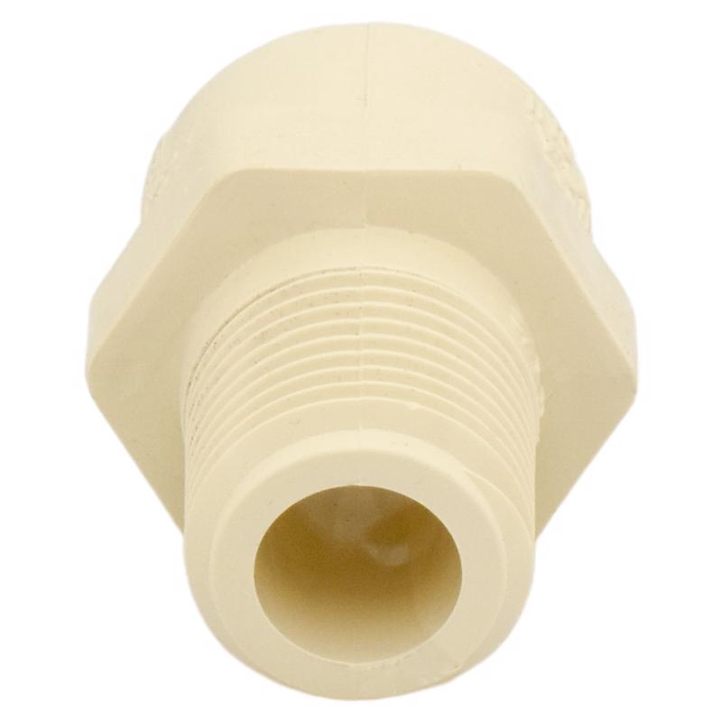 Charlotte Pipe FlowGuard 3/4 in. Hub X 1/2 in. D MPT CPVC Reducing Adapter