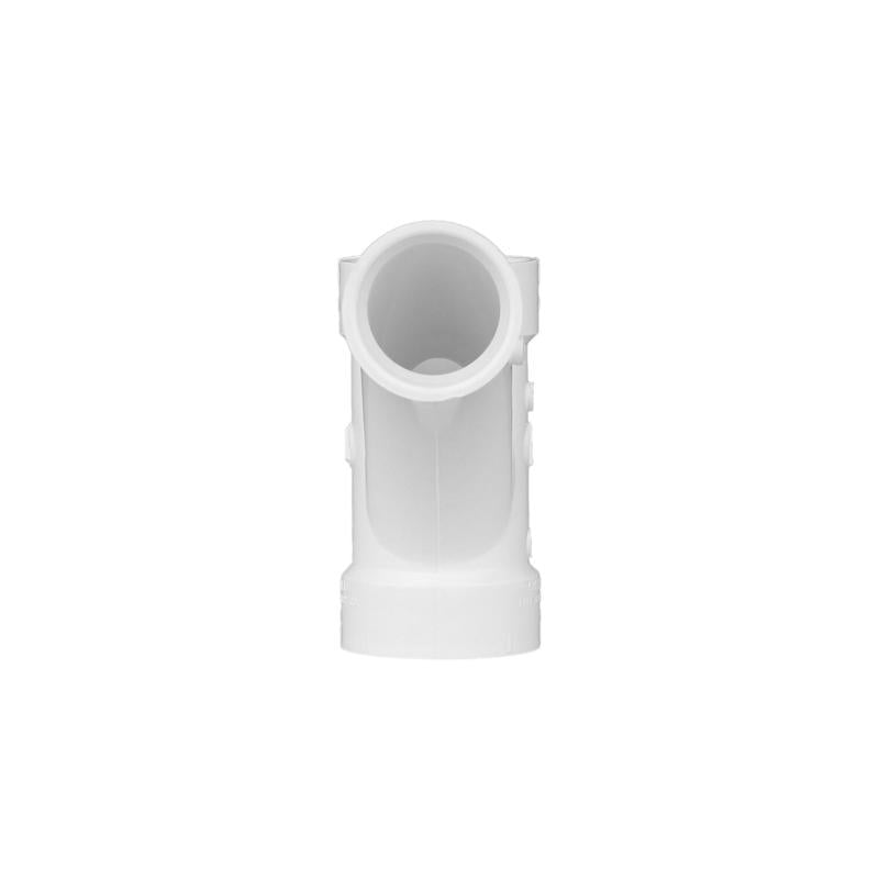 Charlotte Pipe Schedule 40 2 in. Hub X 2 in. D Hub PVC Long Turn Wye 1 pk