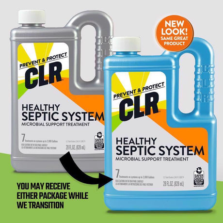 CLR Septic Treatment Liquid Septic System Treatment 28 ounce oz
