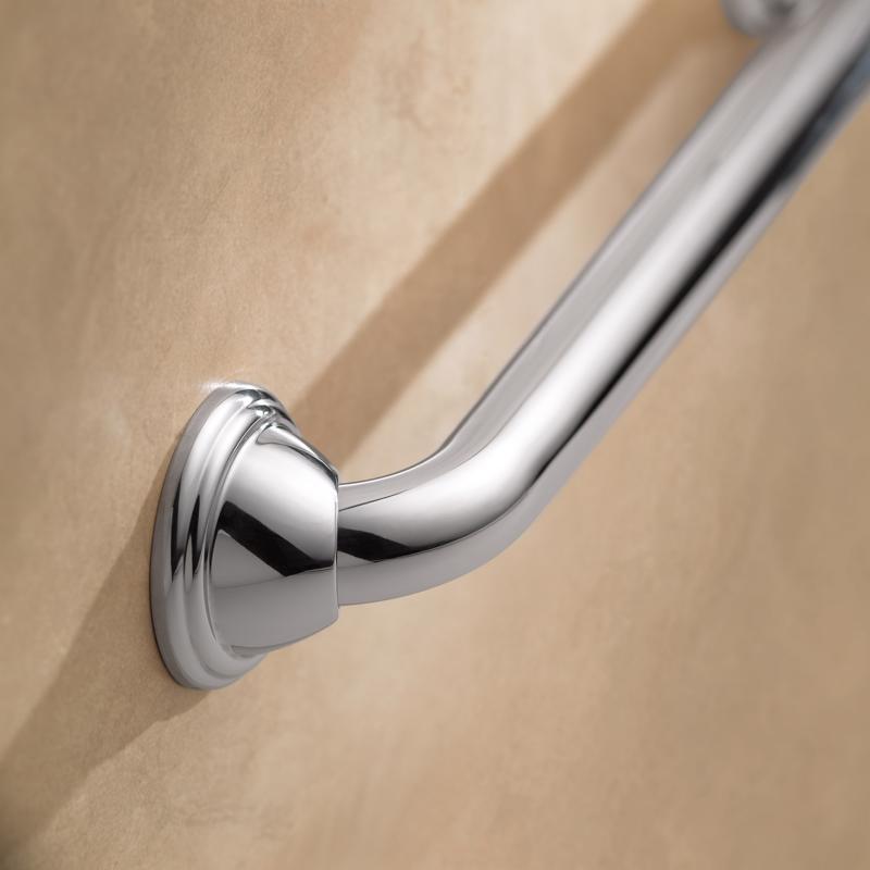 Moen Home Care 16 in. L ADA Compliant Chrome Stainless Steel Grab Bar