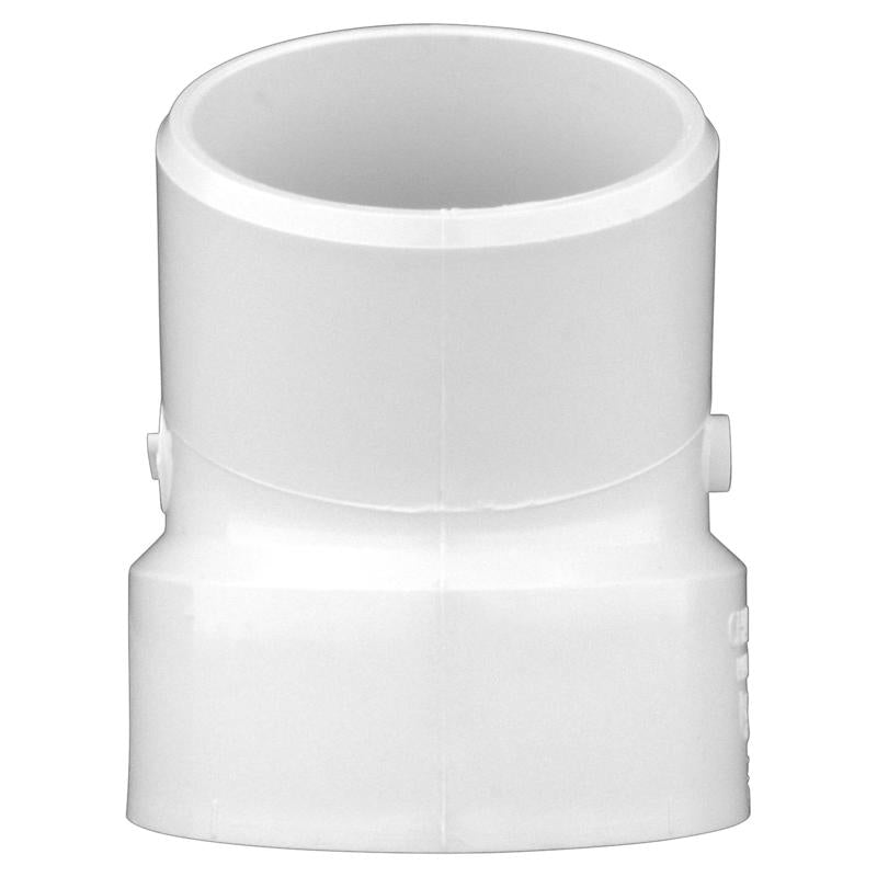 Charlotte Pipe 3 in. Hub X 3 in. D Spigot PVC Elbow 1 pk