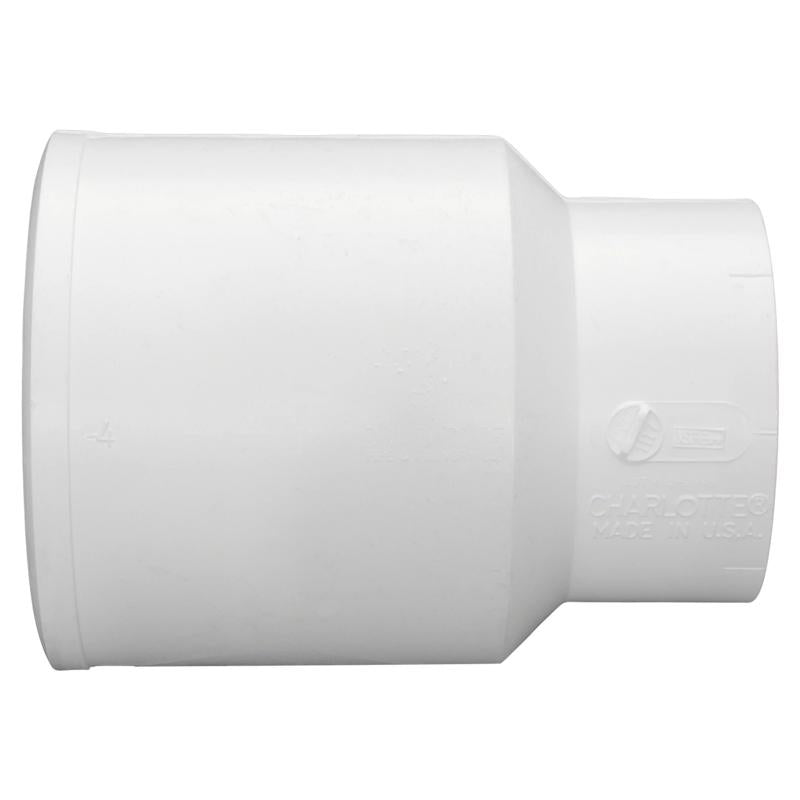 Charlotte Pipe Schedule 30 3 in. 4 in. D PVC Coupling 1 pk