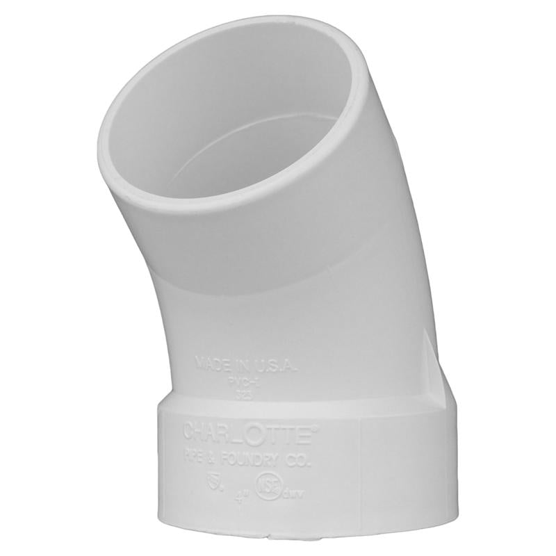 ELBOW 45STREET PVC DWV3"
