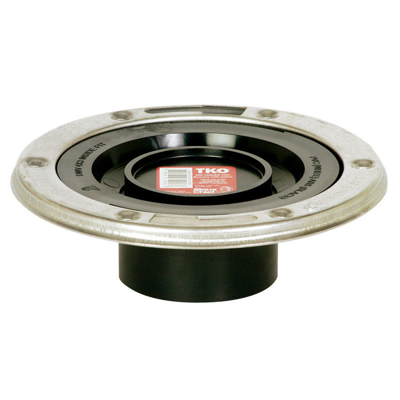 CLOSET FLANGE ABS TKO 3"