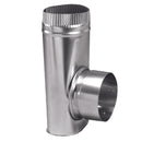 Ace 5 in. L X 4 in. D Black/Silver Aluminum Offset Dryer Connector