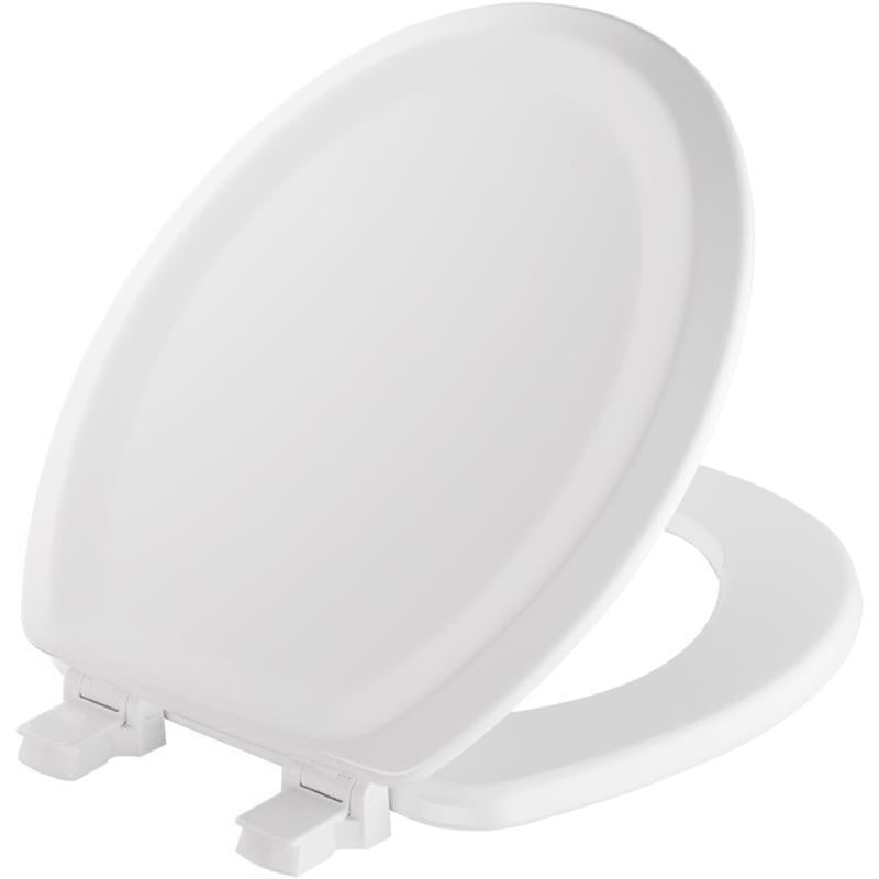 TOILET SEAT RND SCLPT WH