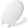 TOILET SEAT RND WH