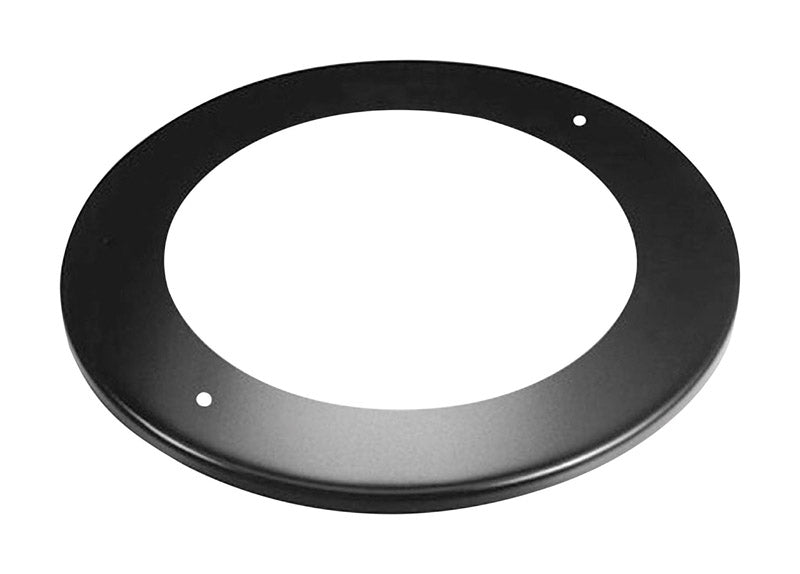 TRIM COLLAR 6" BLK PIPE