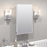 Zenna Home 26 in. H X 16 in. W X 4-1/2 in. D Rectangle Medicine Cabinet/Mirror