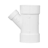 Charlotte Pipe Schedule 40 3 in. Hub X 3 in. D Hub PVC Reducing Wye 1 pk