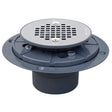SHOWER PAN DRAIN PVC 2"