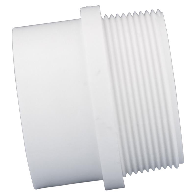 Charlotte Pipe Schedule 40 1-1/2 in. Spigot X 1-1/2 in. D PVC Trap Adapter 1 pk