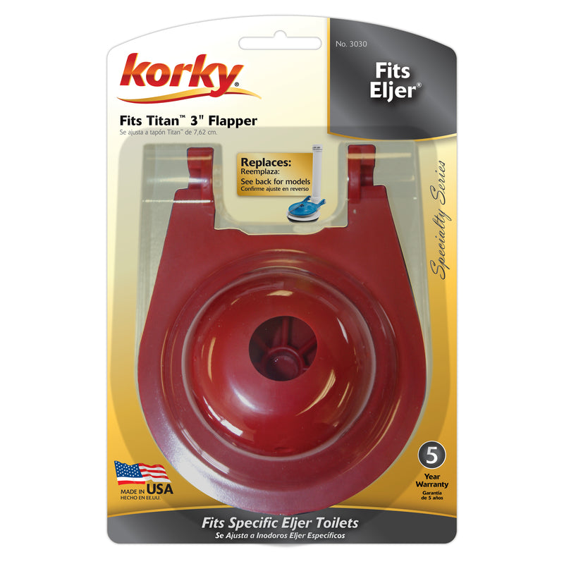 Korky Titan Replacement Toilet Flapper For Eljer