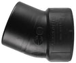 ABS ELBOW 4"HUBXSLIP