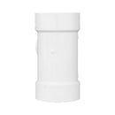 Charlotte Pipe Schedule 40 6 in. Hub X 6 in. D Hub PVC Sanitary Tee 1 pk