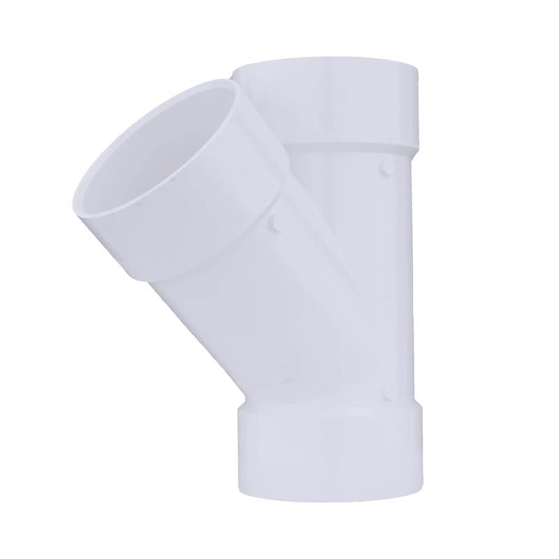 WYE PVC DWV HUB 6"