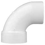 Charlotte Pipe Schedule 40 1-1/2 in. Hub X 1-1/2 in. D Spigot PVC 90 Degree Street Elbow 1 pk
