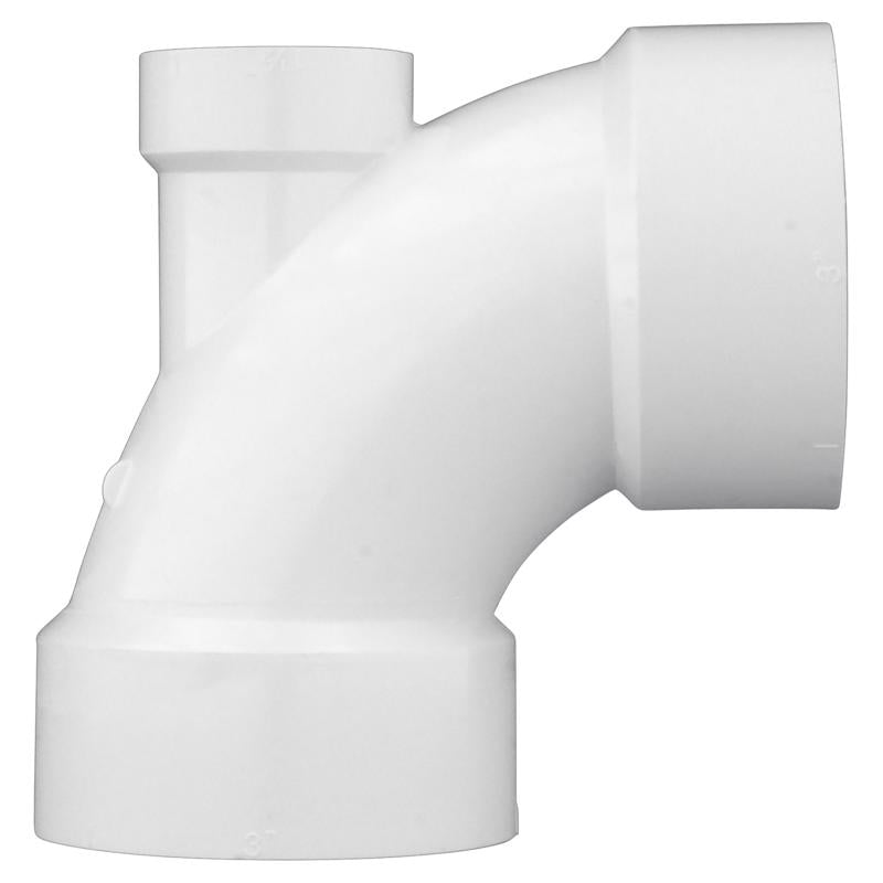 Charlotte Pipe Schedule 40 3 in. PVC Elbow