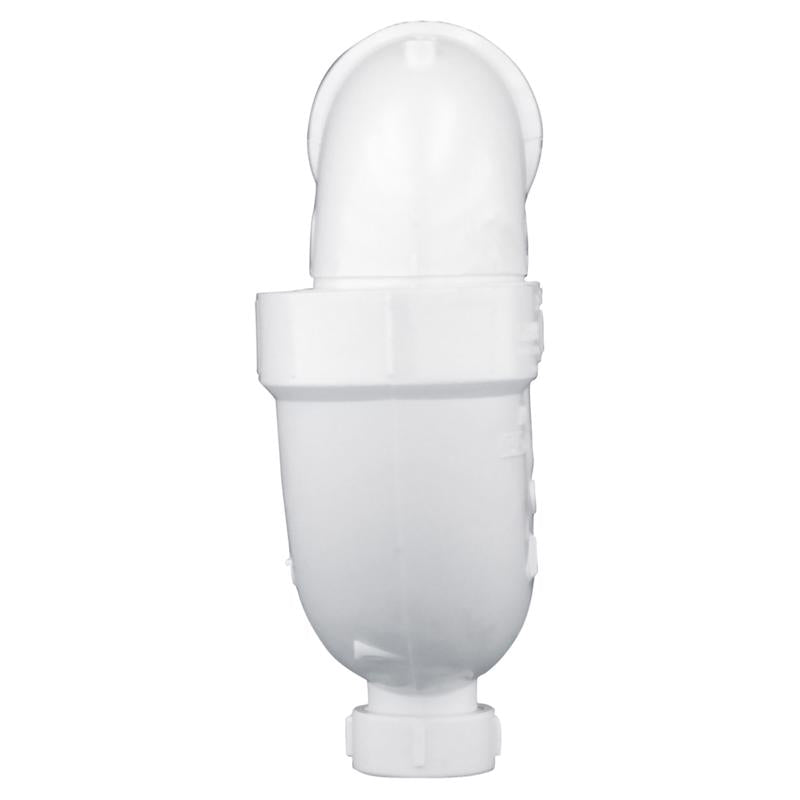 Charlotte Pipe Schedule 40 2 in. Hub X 2 in. D Hub PVC P-Trap with Clean Out 1 pk