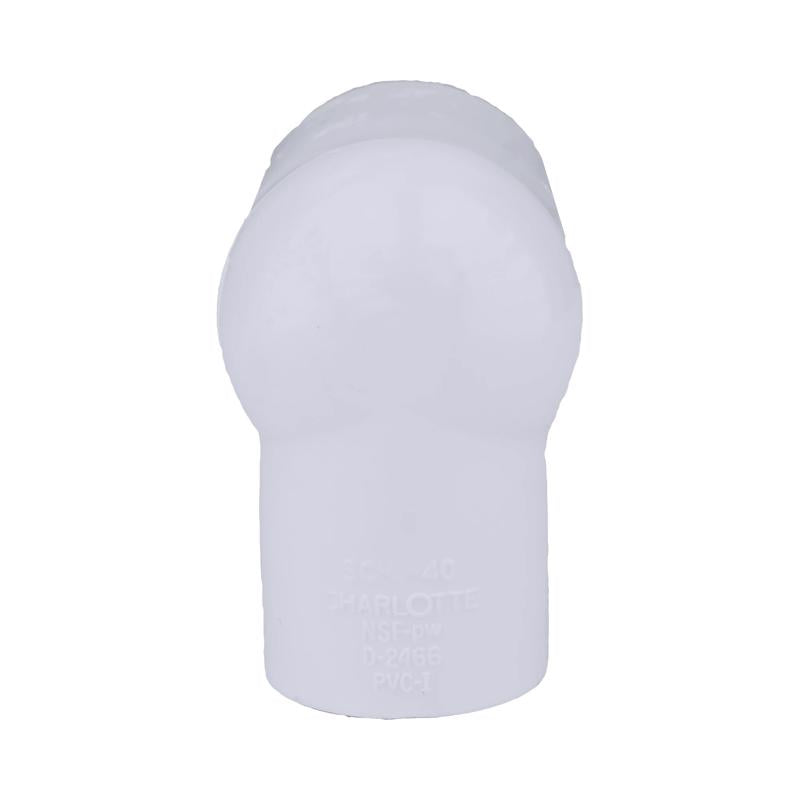 Charlotte Pipe Schedule 40 3/4 in. Slip X 1/2 in. D FPT PVC Elbow 1 pk