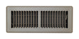 REGISTER FLOOR 12X4" BRN
