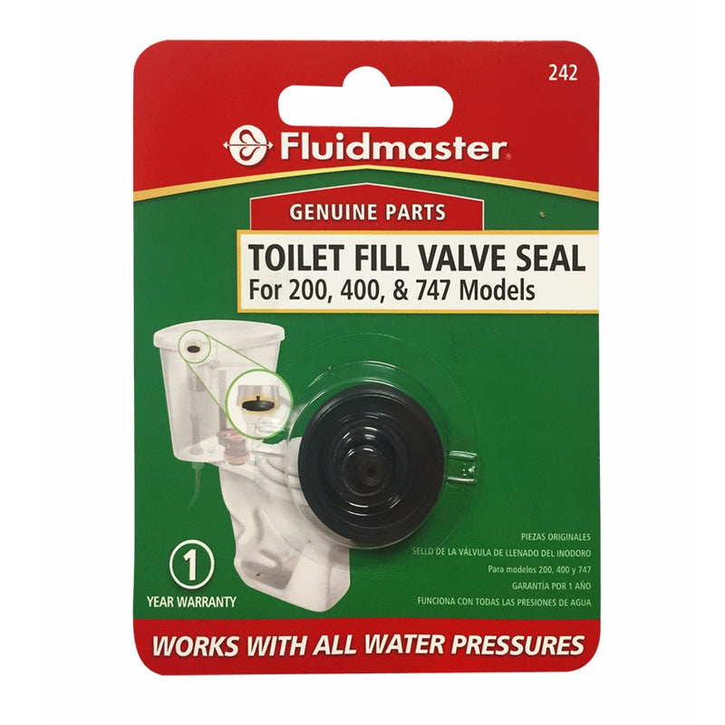 Fluidmaster Toilet Fill Valve Seal Black