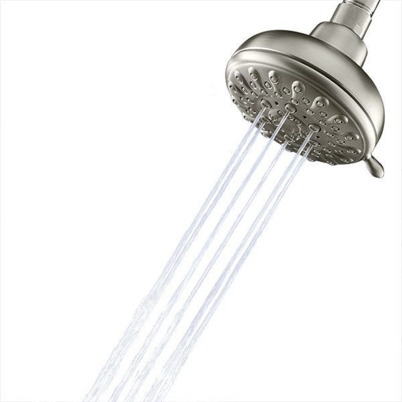 Moen Banbury Brushed Nickel 5 settings Wallmount Showerhead 1.75 gpm