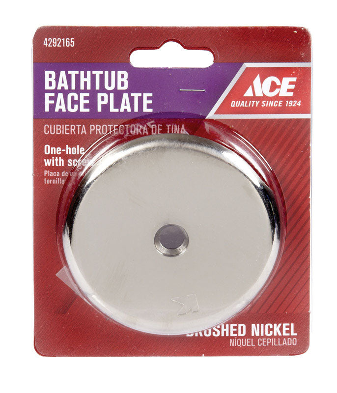 ONE HOLE FACEPLATE BN