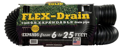 FLEX-DRAIN SOLID 25'