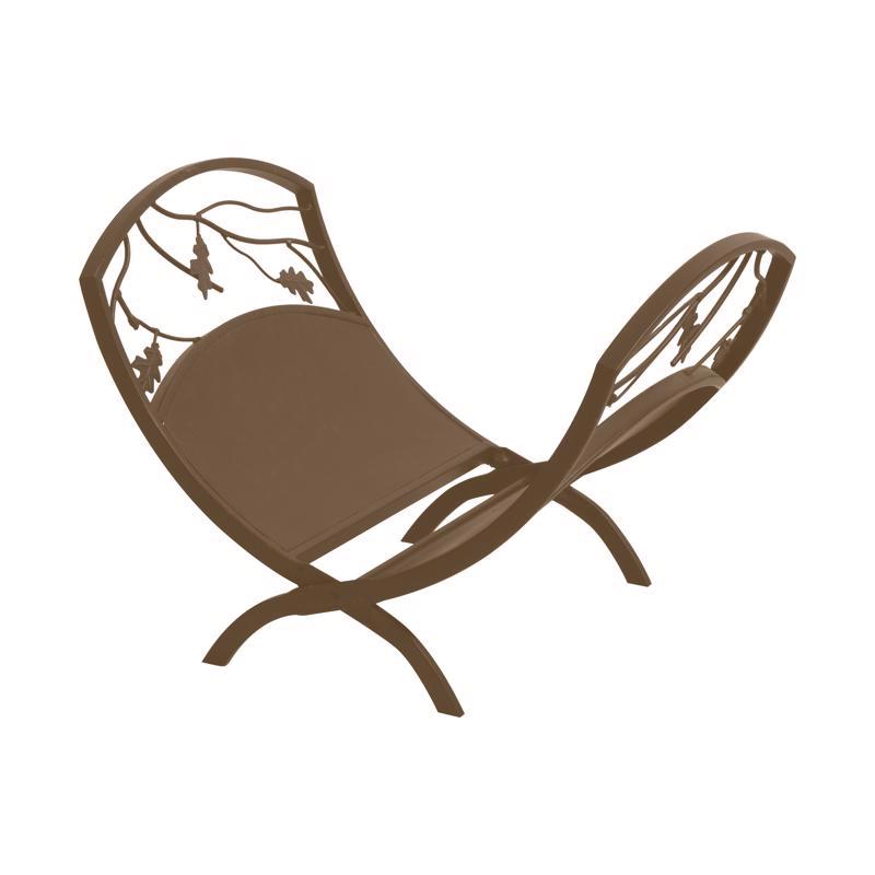 LOG RACK MTL12.25X16.75"