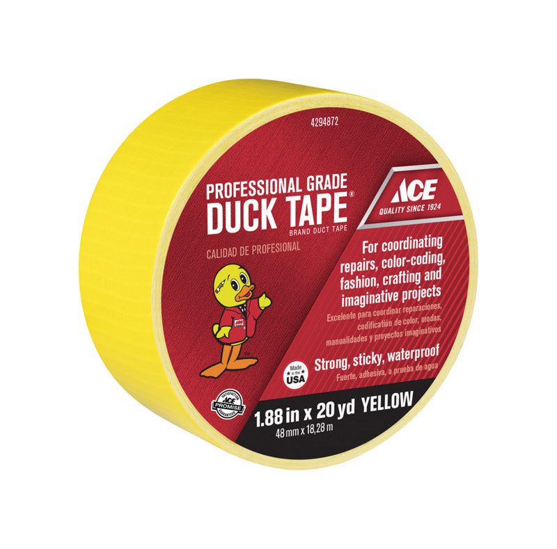 DUCT TAPE 20YD YLW ACE