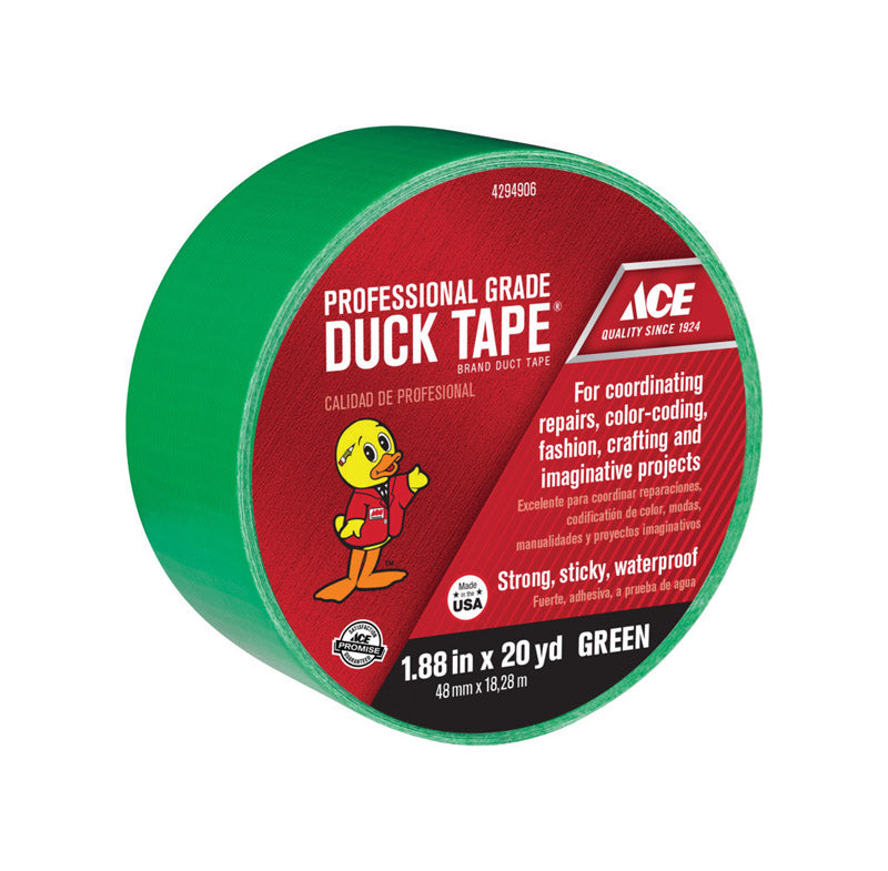 DUCT TAPE 20YD GREEN ACE