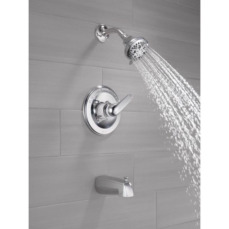 Delta Monitor 1-Handle Chrome Tub and Shower Faucet