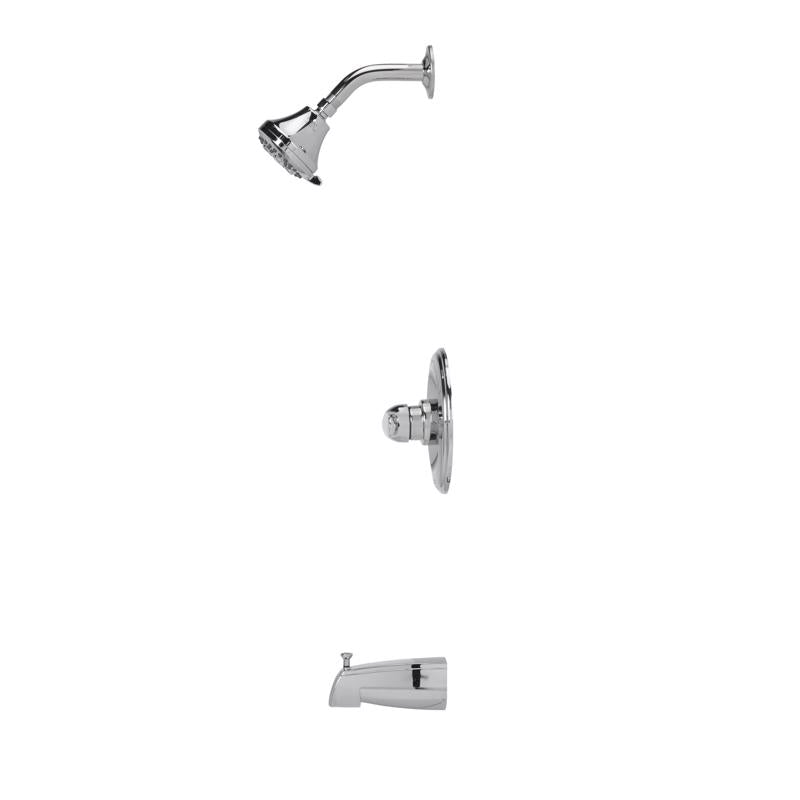 Delta Monitor 1-Handle Chrome Tub and Shower Faucet