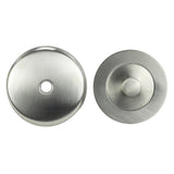 Danco 1-1/2 in. Brushed Nickel Round Brass Lift and Turn Tub Drain Trim Kit