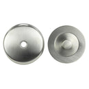 Danco 1-1/2 in. Brushed Nickel Round Brass Lift and Turn Tub Drain Trim Kit