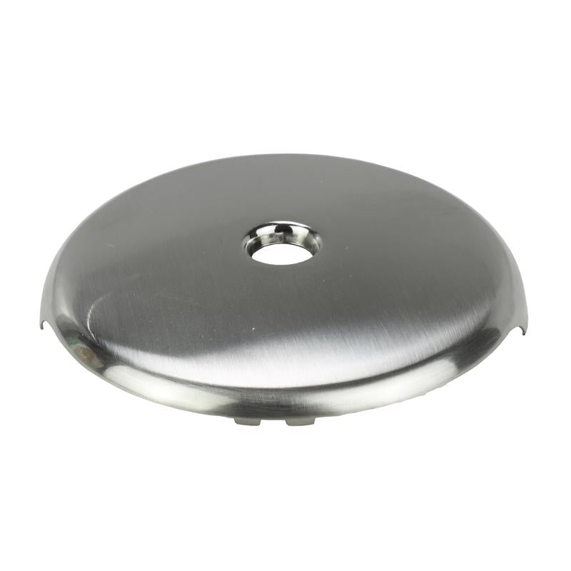 Danco 1-1/2 in. Brushed Nickel Round Brass Lift and Turn Tub Drain Trim Kit