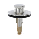 Danco 2 in. Brushed Nickel Brass Lift Plug and Drain