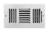 WALL REGISTER 3-WAY 8X4