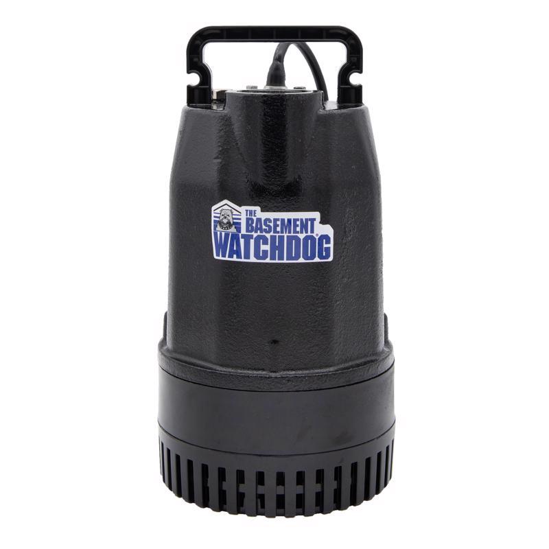 The Basement Watchdog Big Combo 1/2 HP 4,400 gph Cast Iron Dual Reed Switch AC Backup Sump Pump