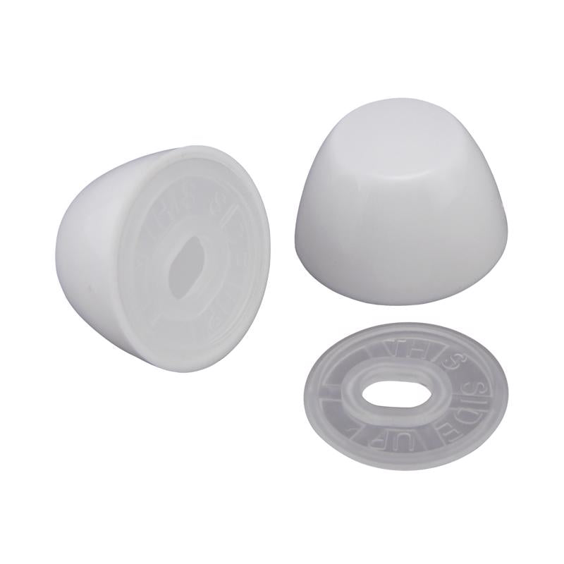Ace Toilet Bolt Caps White Plastic For Universal