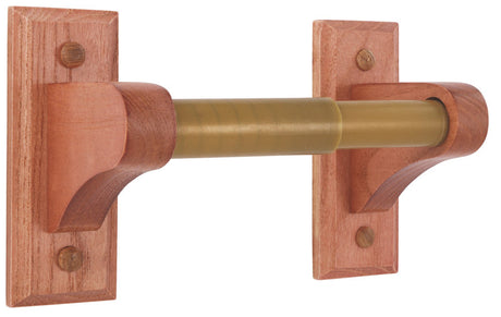 OAK TOILET PAPER HOLDER