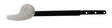 TOILET LEVER ALMOND