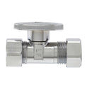 Ace 5/8 in. Compression X 7/16 in. MPT Brass Straight Stop Valve