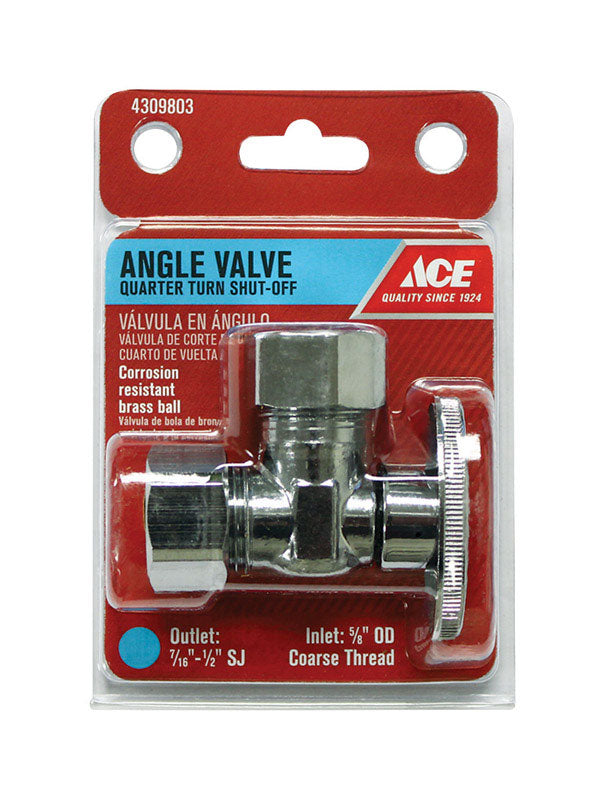 ANGLE VALVE 5/8" QT