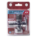 Ace 5/8 in. FPT X 1/2 in. Brass Shut-Off Valve