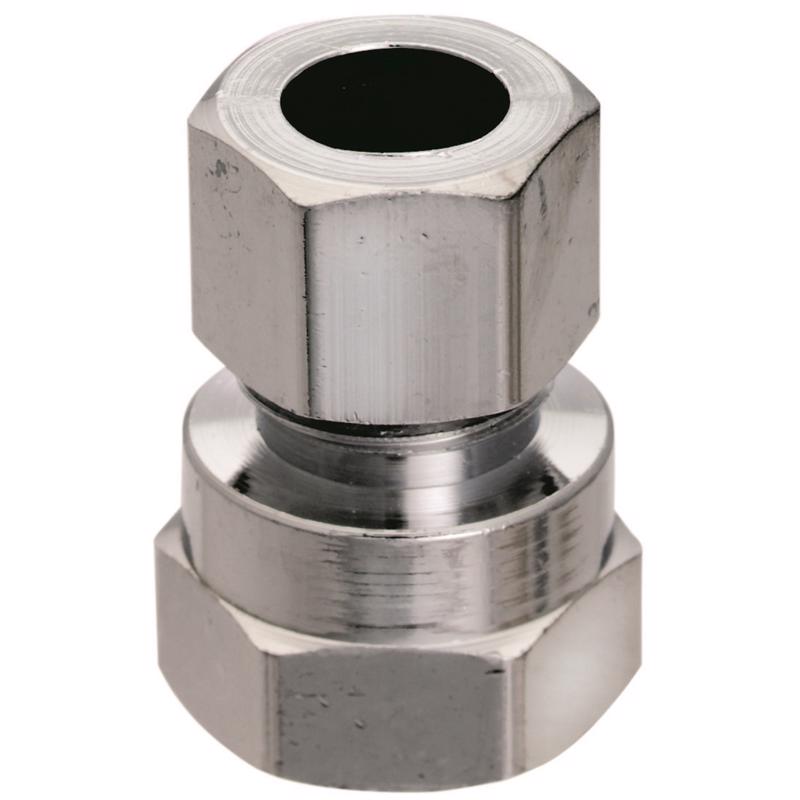 Ace 3/8 in. FPT in. X 3/8 in. D Compression Brass Straight Connector