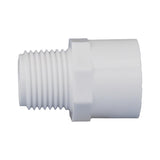 Charlotte Pipe Schedule 40 1/2 in. Slip X 1/2 in. D MPT PVC Pipe Adapter 1 pk