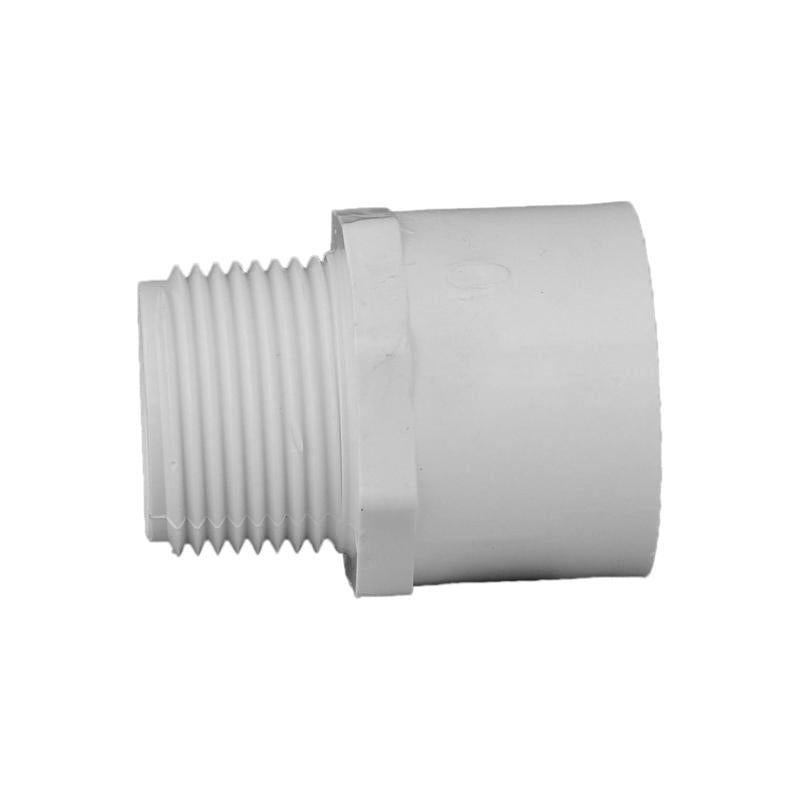 Charlotte Pipe Schedule 40 1 in. Slip X 1 in. D MPT PVC Pipe Adapter 1 pk