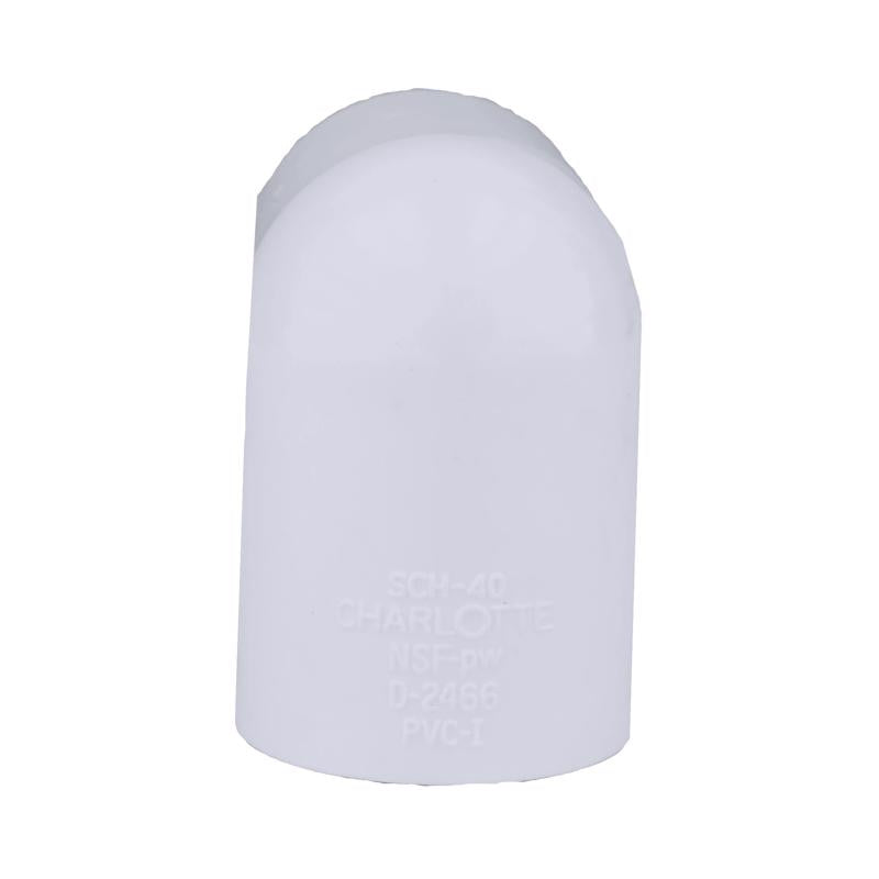 Charlotte Pipe Schedule 40 3/4 in. Slip X 3/4 in. D FPT PVC Elbow 1 pk